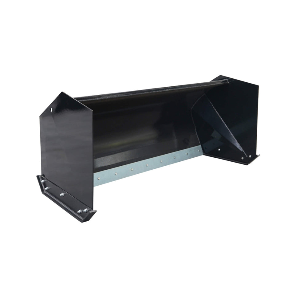 83-Inch Heavy Duty Universal Skid Steer Snow Pusher Attachment