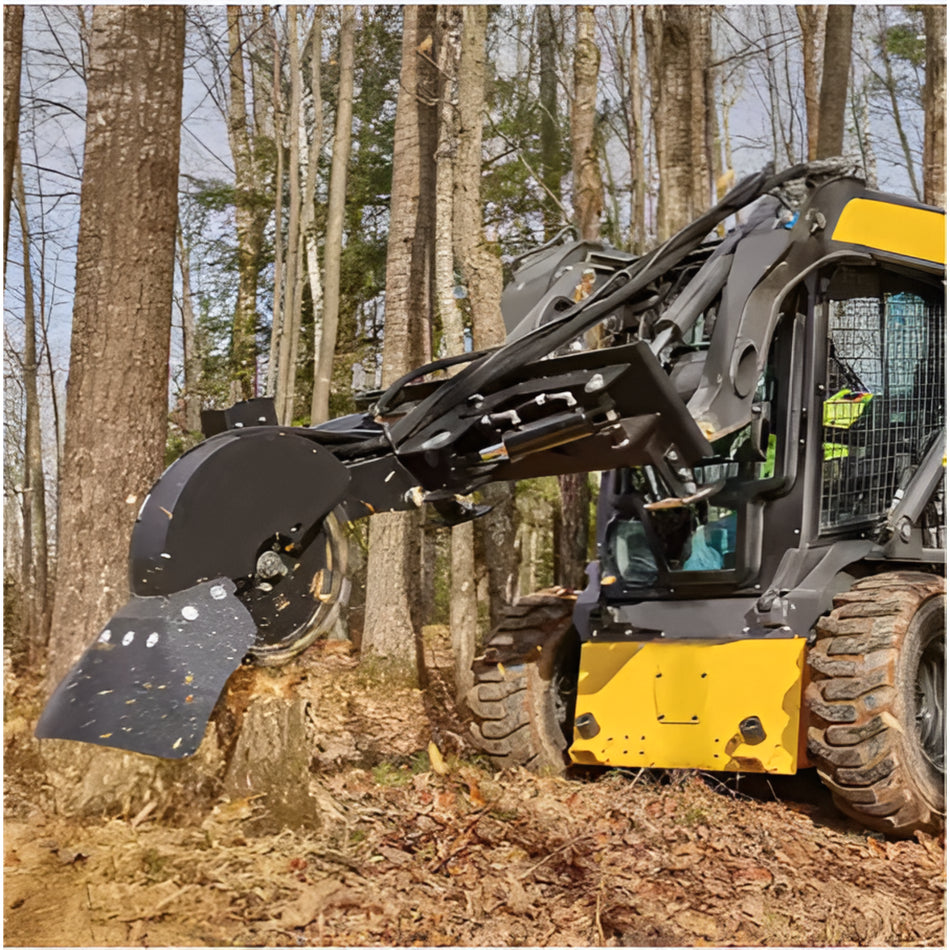 BlackRidge HydraSwing 72 Skid Steer Stump Grinder