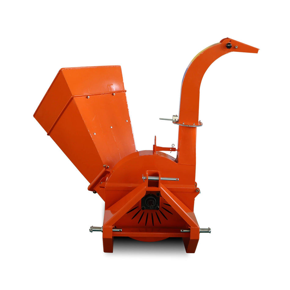 Heavy-Duty 4-Inch PTO Wood Chipper Shredder Attachment For Tractors