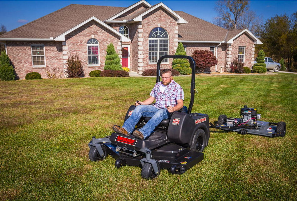 Swisher 44 inch finish mower with Briggs and Stratton engine