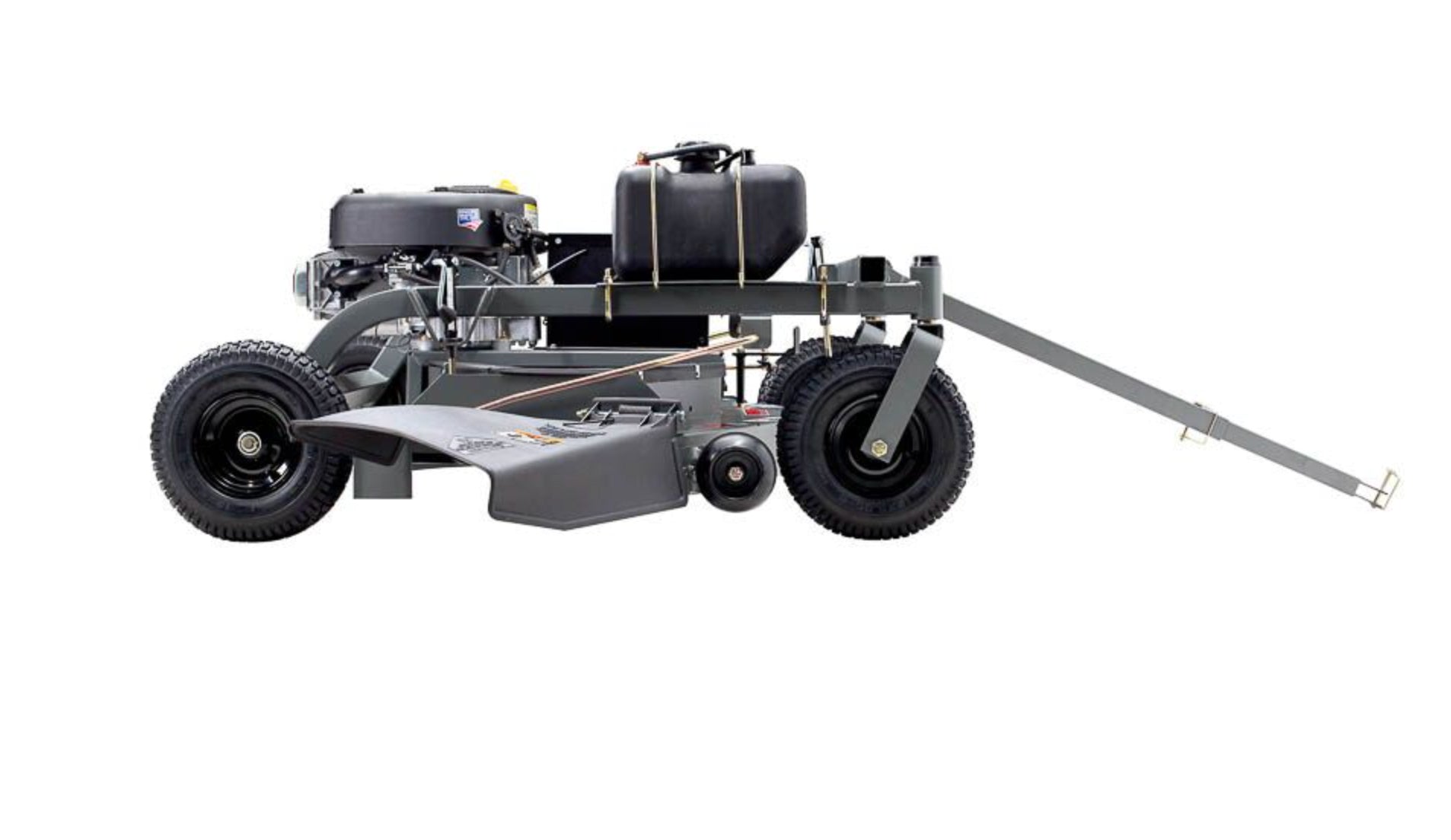 Swisher trail mower with three commercial G6 mulching blades